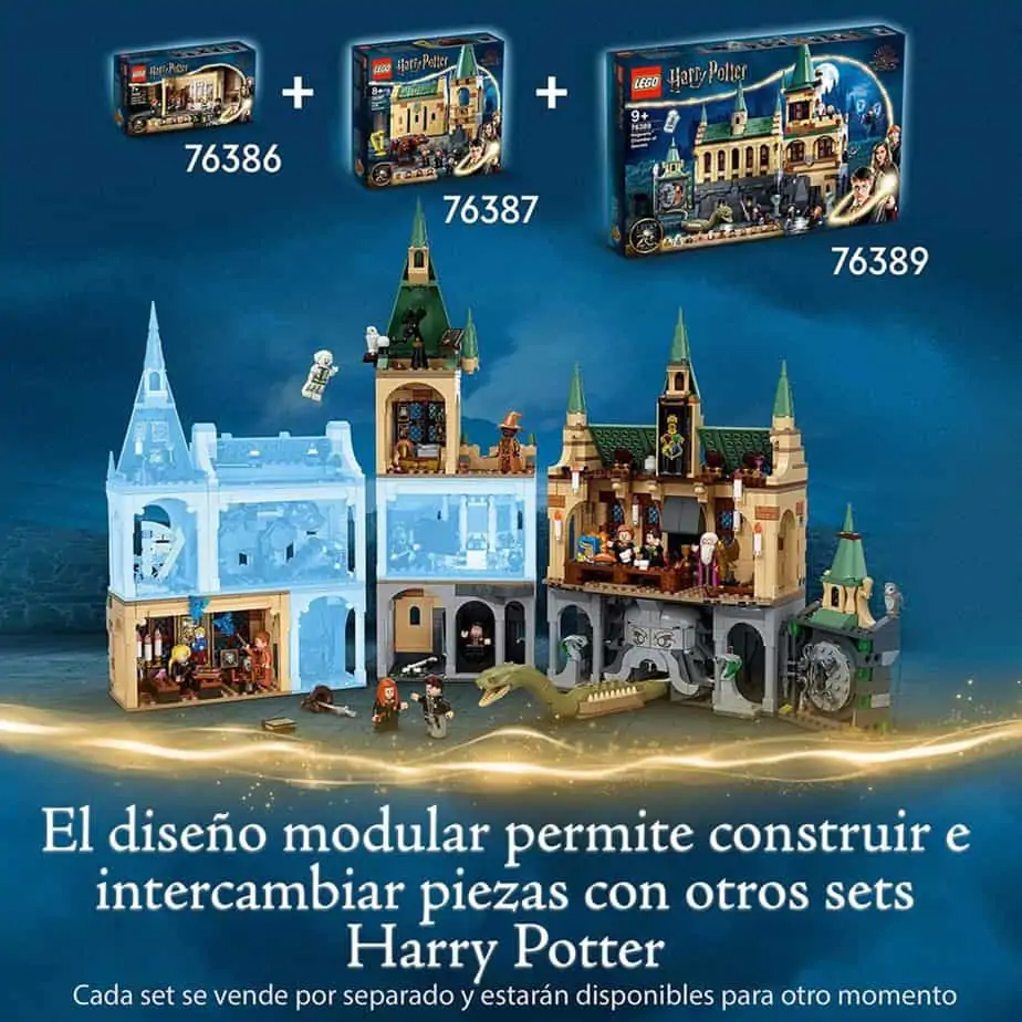 Harry Potter: Ecco i due nuovi set LEGO della Camera dei Segreti e di Hogsmeade | Copyright © Potterandmore.com