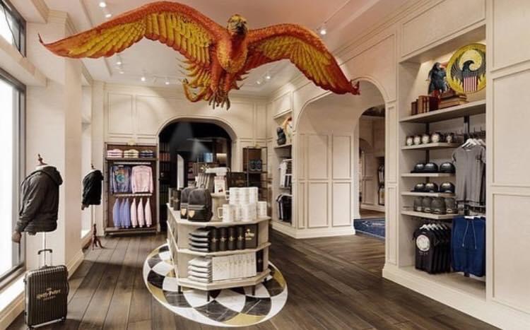 Foto anteprime dell'Harry Potter Shop a Broadway | Copyright © Potterandmore.com