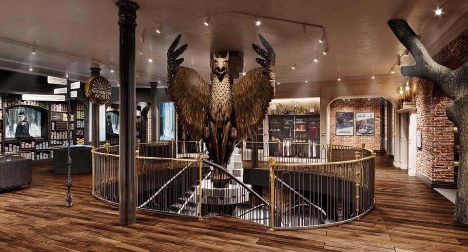 Foto anteprime dell'Harry Potter Shop a Broadway | Copyright © Potterandmore.com