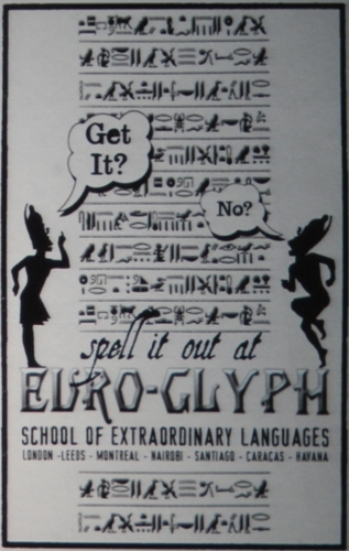 Scuola Euro-Glyph del Linguaggio Extraordinario (anche Euro-Glyph School of Extraordinary Languages) | Copyright © Potterandmore.com