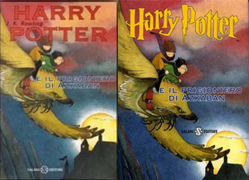 Le due varianti della copertina | Copyright © Potterandmore.com