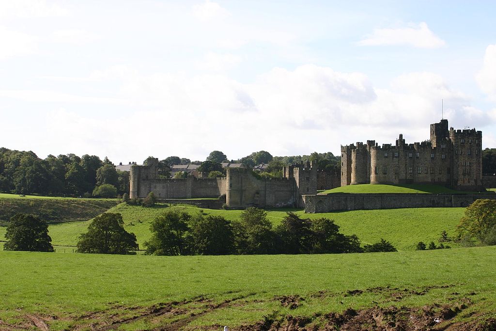 Il castello Alnwick Castle è stato usato come località per girare le scene ambientate a Hogwarts