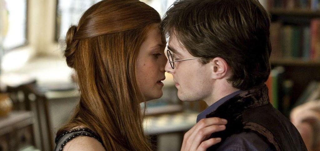 Harry e Ginny in una scena dei Film