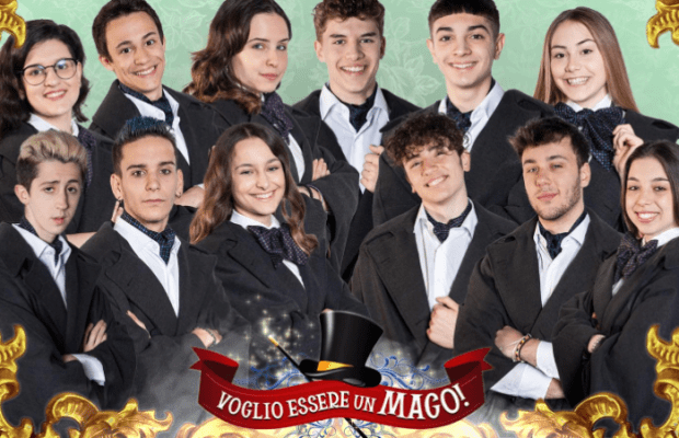 Il Cast di "Voglio essere un mago" in onda su Rai2