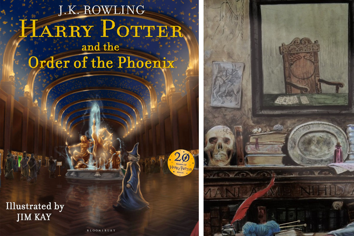 Harry Potter: L'ordine della fenice Illustrato da Jim Kay uscirà l'11  Ottobre 2022.