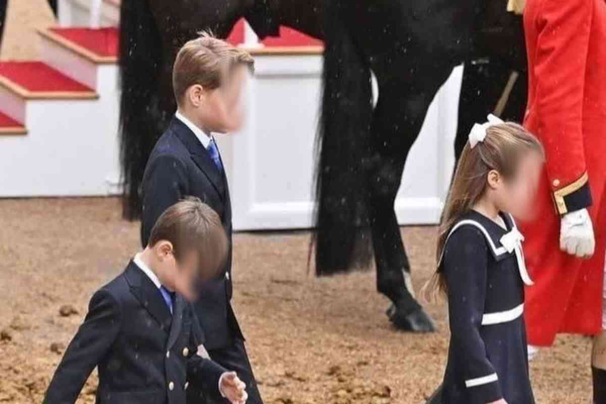 George e Charlotte separati regola di corte