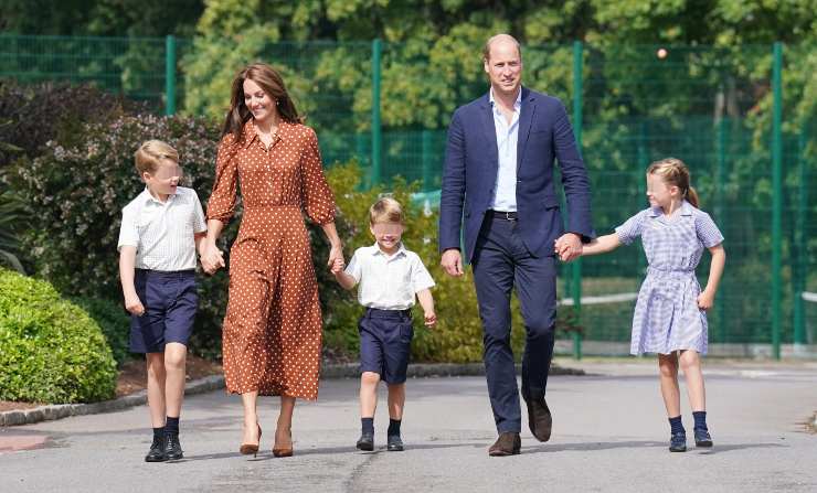 Kate Middleton utilizza un messaggio in codice con i figli