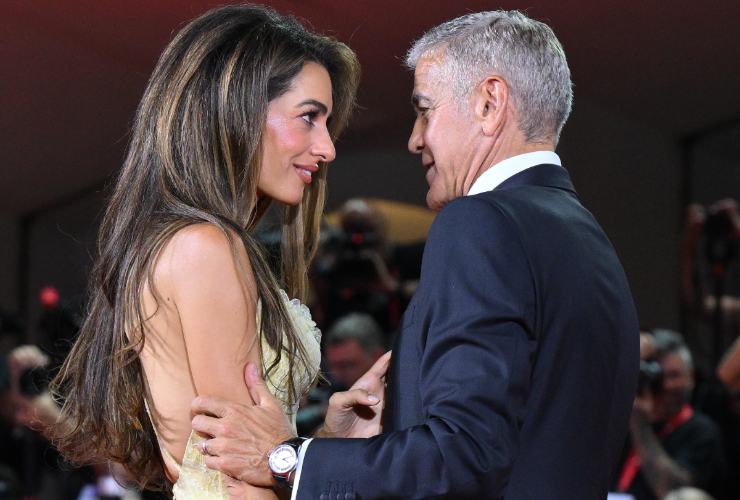 Amal e george Clooney a Venezia