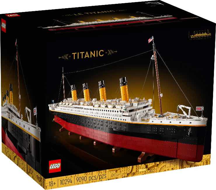 LEGO Titanic prezzo e dettagli