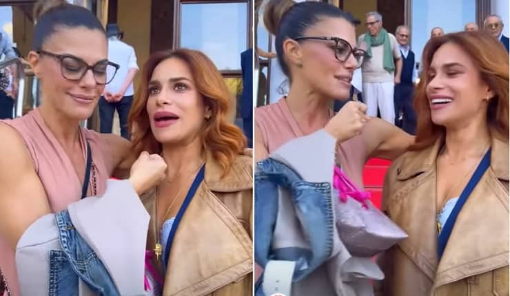 bianca guaccero e alessandra tripoli alle prove di ballando con le stelle