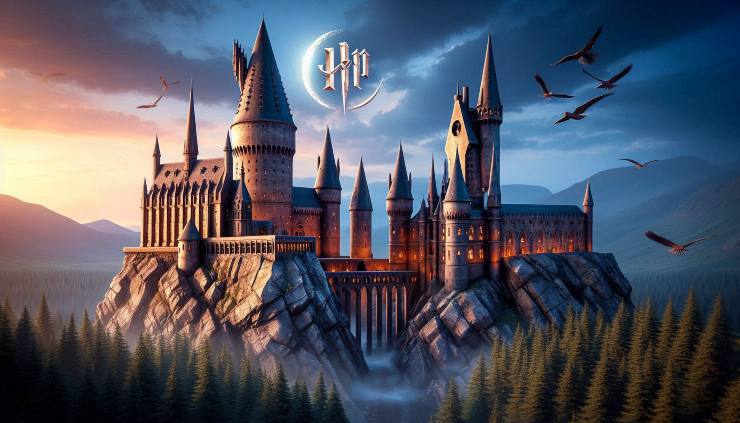 Castello di Hogwarts annuncio bomba