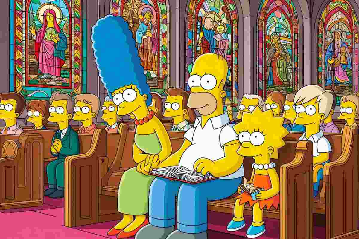 Che religione professano i Simpson? Non la indovinerete mai, eppure ci sono tanti indizi