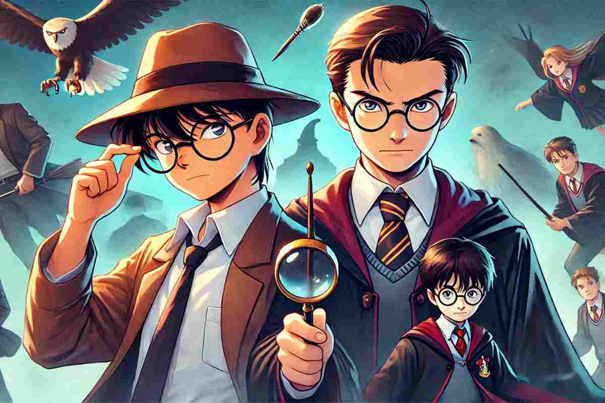 Harry Potter e Detective Conan si uniscono? Spunta un enigmatico post sui social (FOTO)