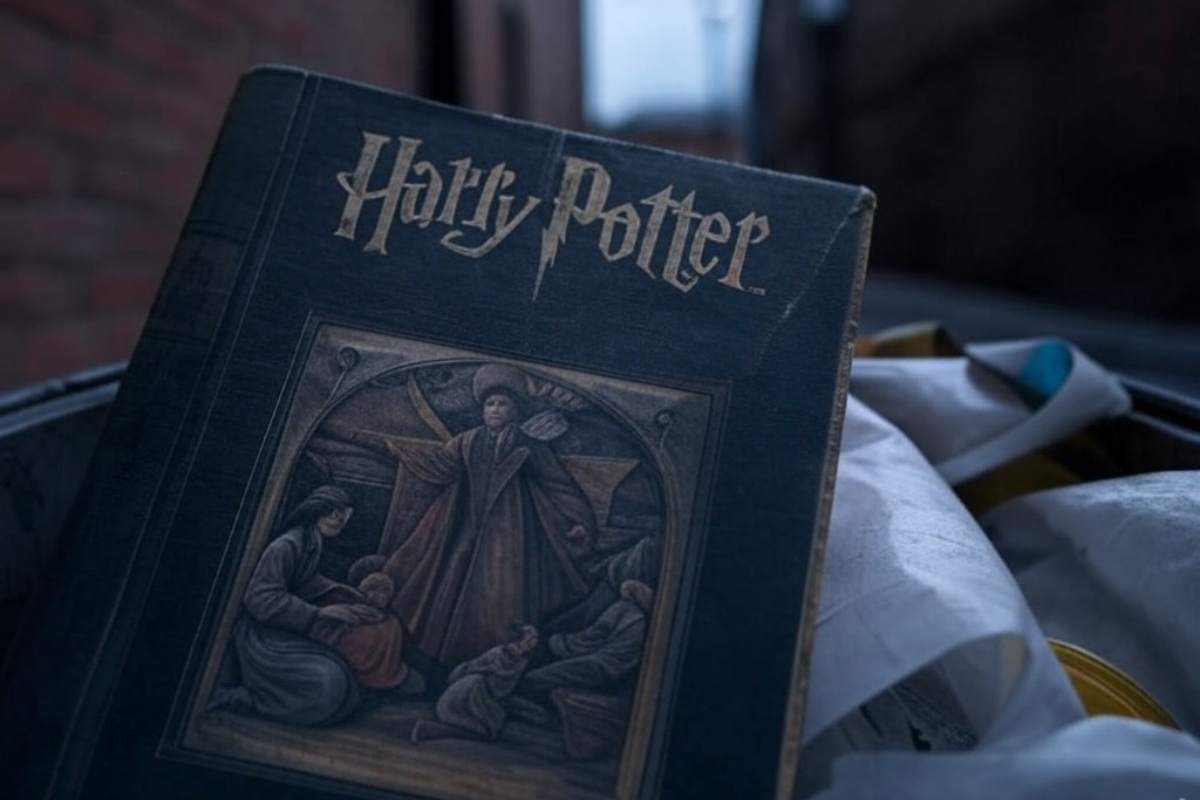 Trova un libro di Harry Potter nella spazzatura: quando lo fa valutare scopre di aver trovato un tesoro